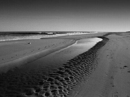 B&W, The Beach