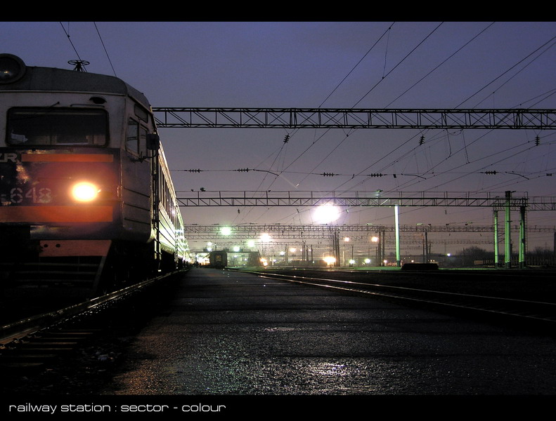 railway station : sector - colour 2