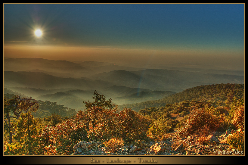 Sun - Landscape II