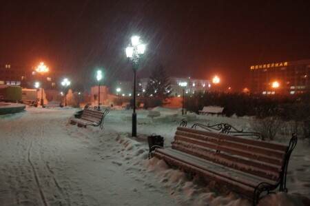 зима на Амуре