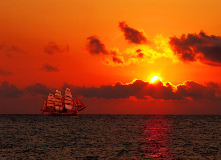 Красный Закат