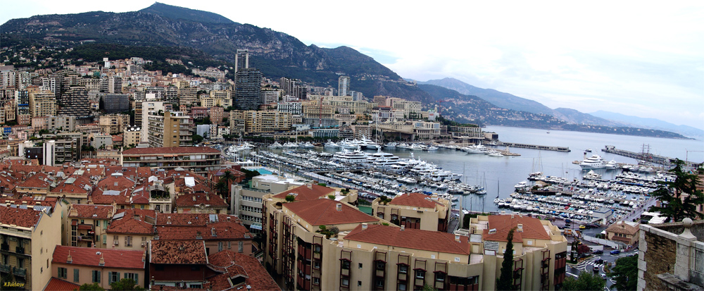 Monaco (4). В одном кадре почти вся страна