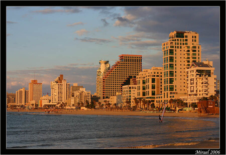 Тель-Авив вид сбоку