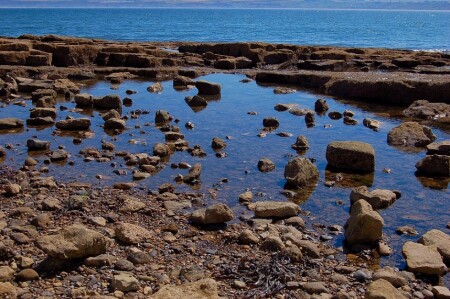 stones in water...