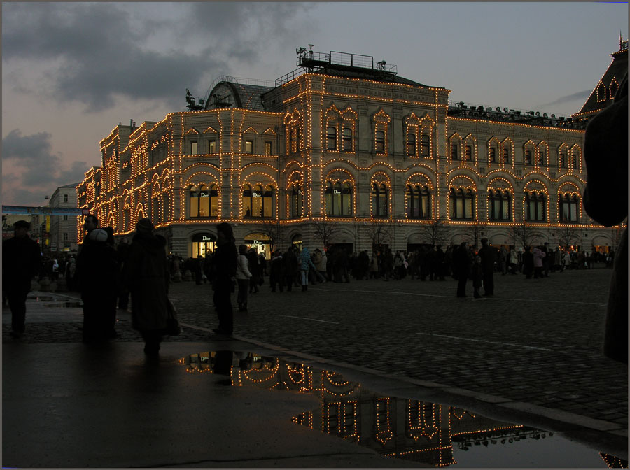 ГУМ В Новогодние дни 2007 года