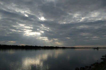 Северное сияние в средней полосе:)