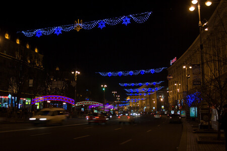 Новогодний Крещатик