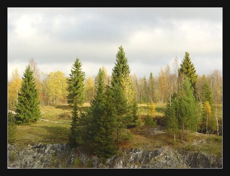 Осенний пейзажик