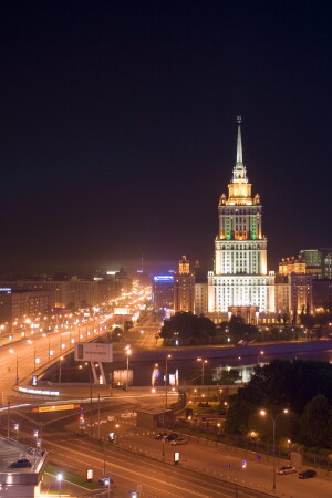 Новый Арбат. Ночь