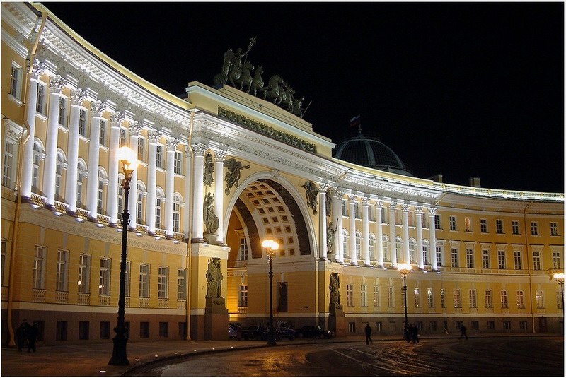 Ночной Петербург