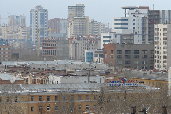 По крышам города