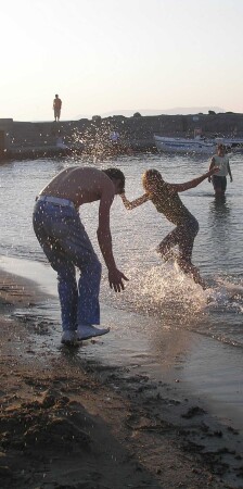 splashes