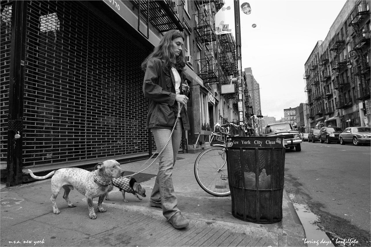 &quot;ORCHARD STREET. WINTER&quot; NEW YORK