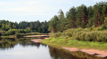 речка Пра, заповедные места