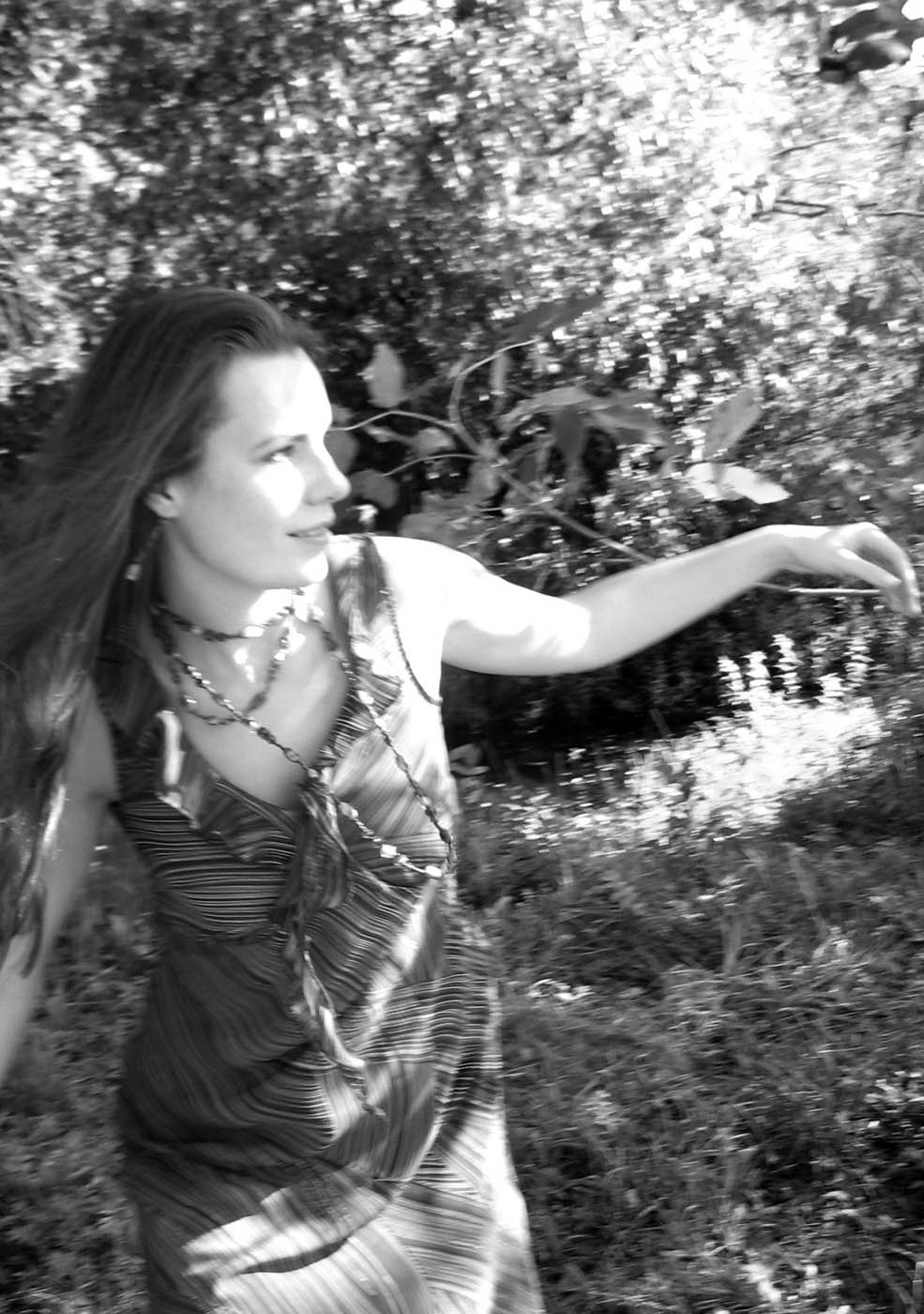 In motion