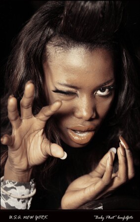 "MODEL SIGAIL CURRIE FROM BABY PHAT" NEW YORK