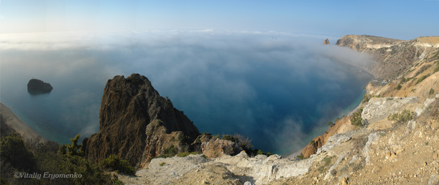 Панорама Фиолента (2) в апреле