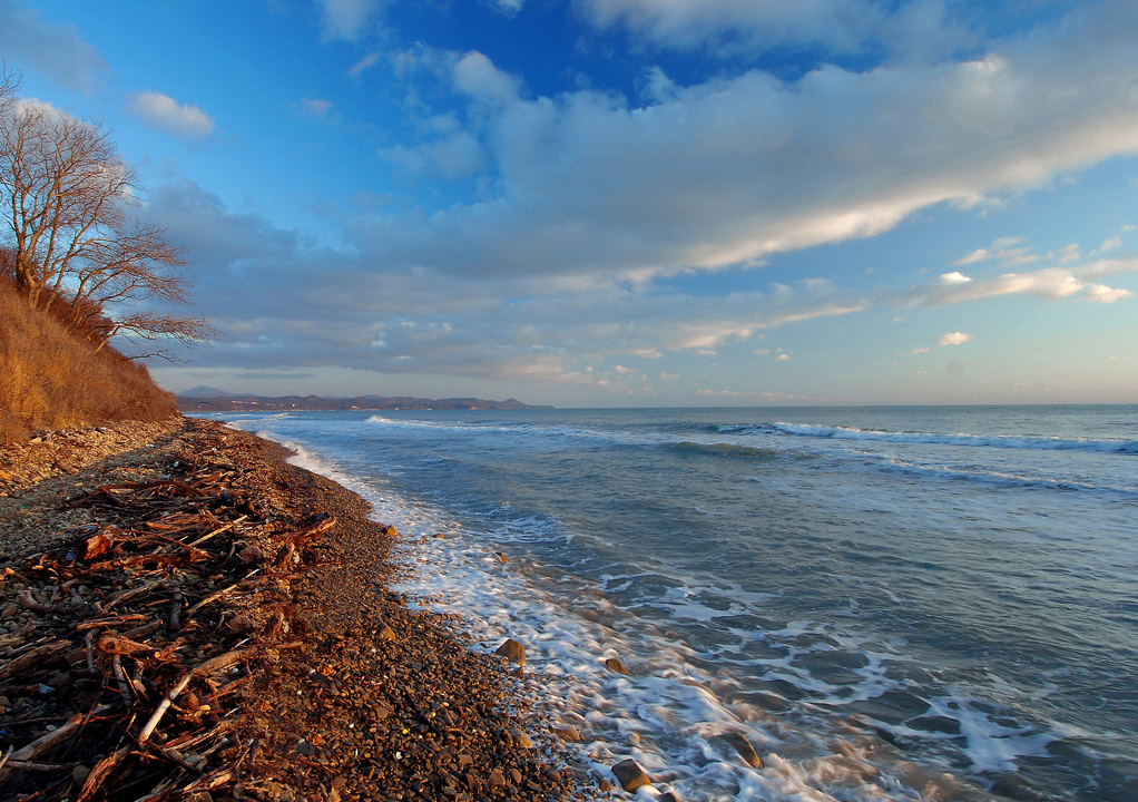 зимнее Черное море