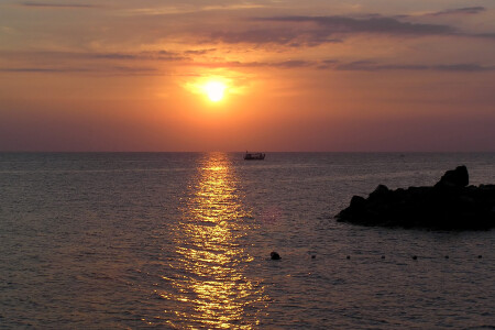 Морской закат