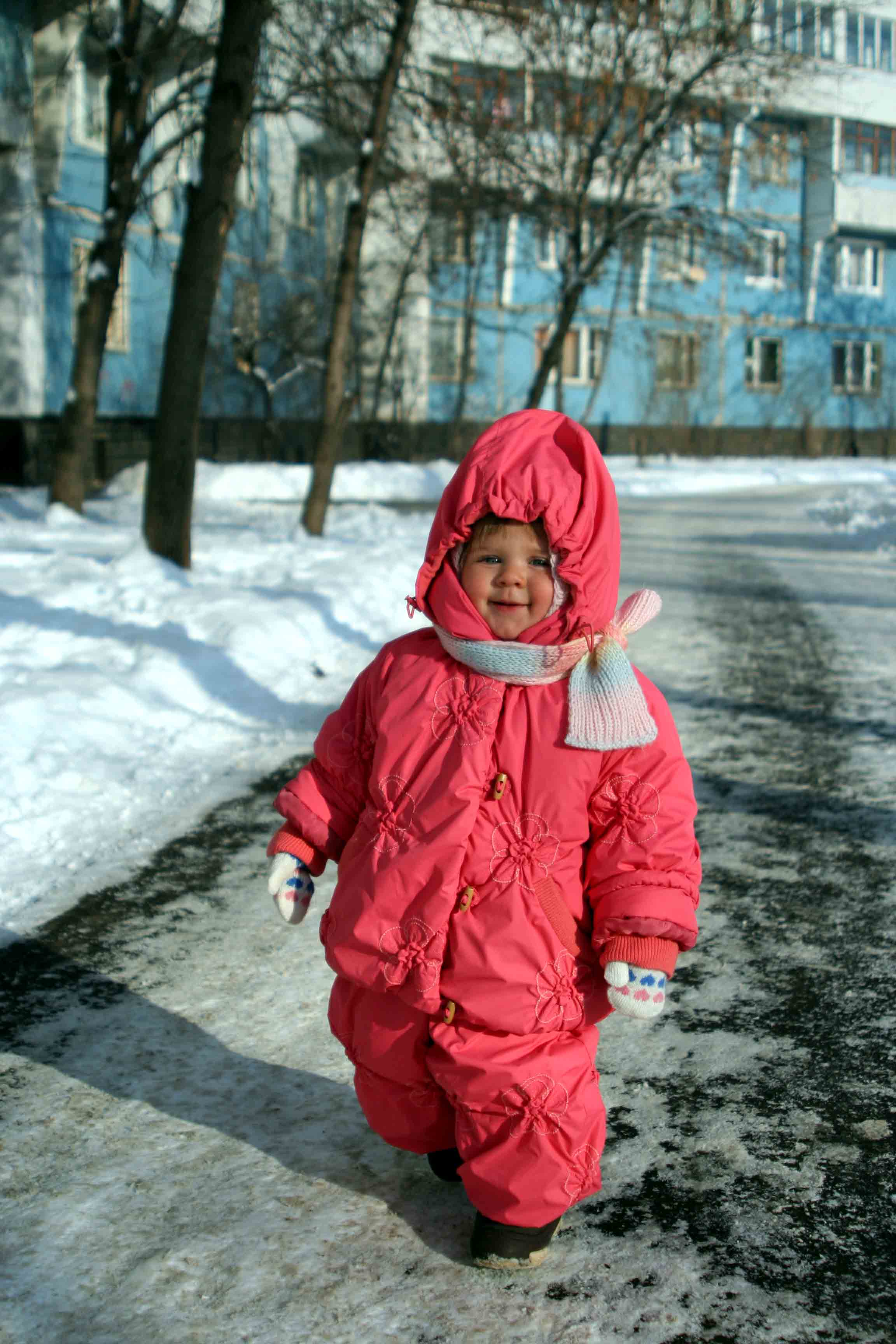 Мы гуляем зимой!