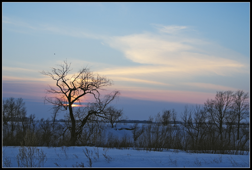 Sundown...