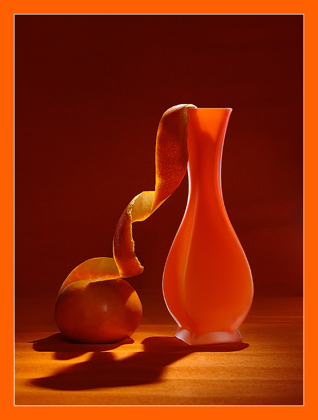 Orange.