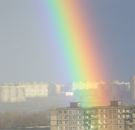 Сквозь радугу.
