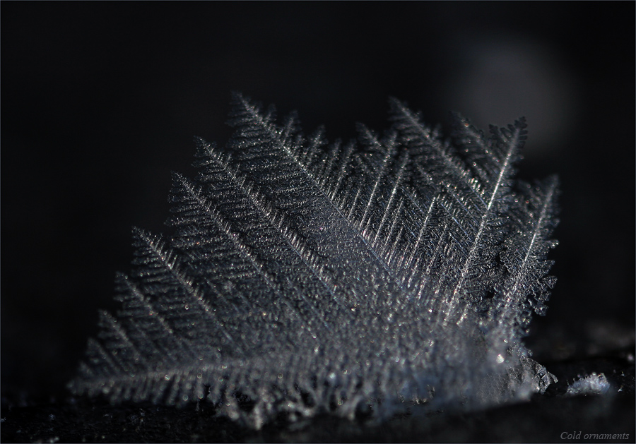 Cold ornaments