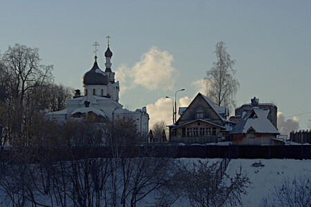 Зима в Серебряном Бору