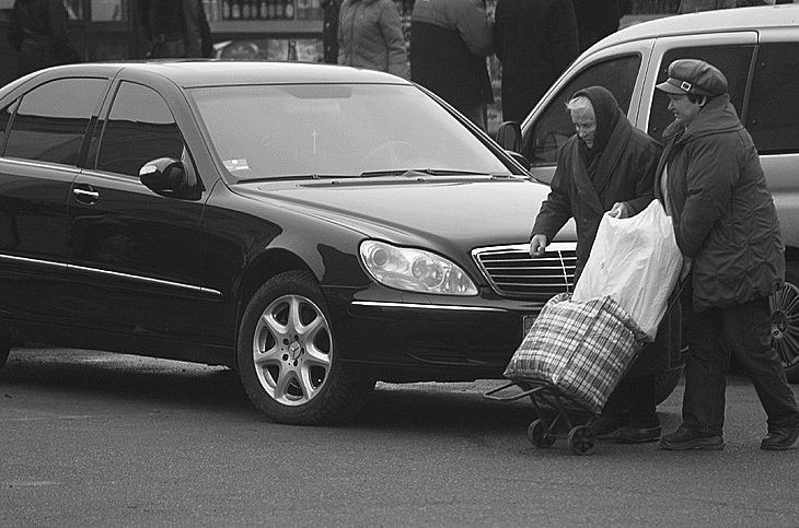 Контрасты большого города