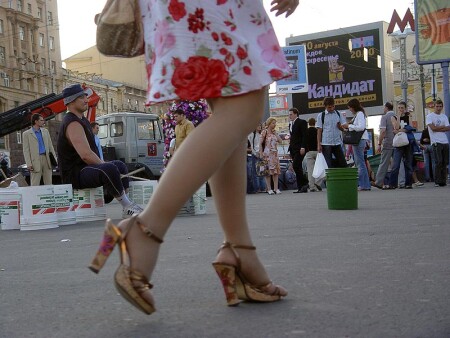 Уличный барабанщик