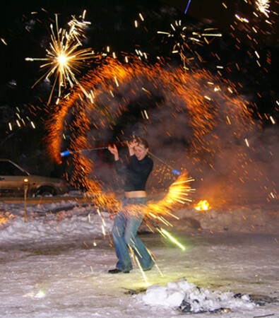 Fire show