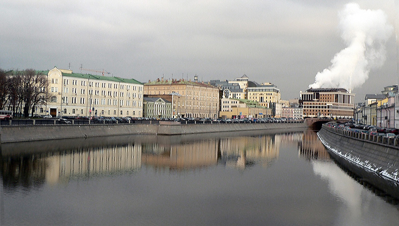 Январь в Москве 