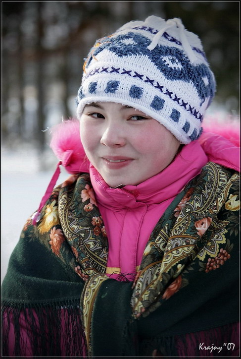 Таёжная школьница
