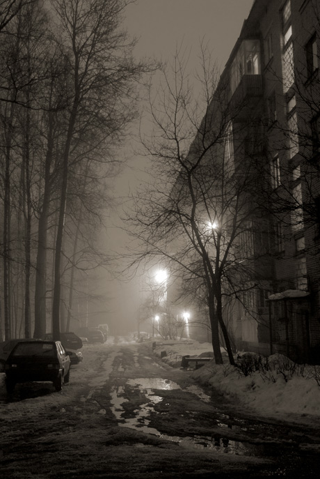 Обнинск 2007 (март, ночь)