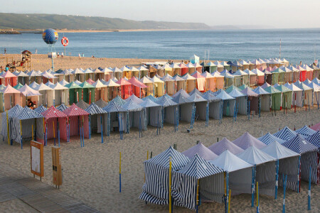 Пляжные домики