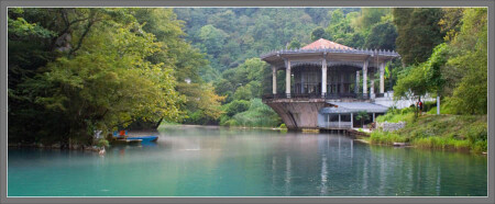  беседка у озера