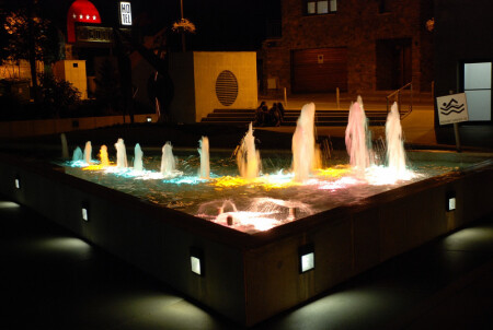 Ночные фонтаны