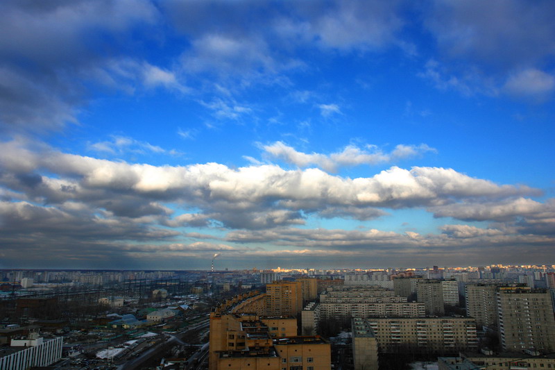 Москва... Окраина... Горизонт...