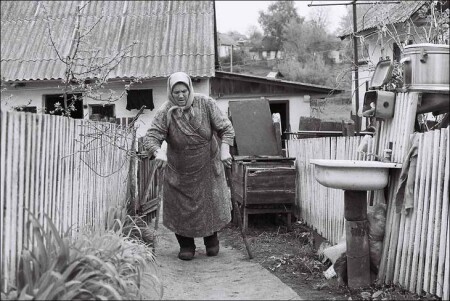 В деревне.