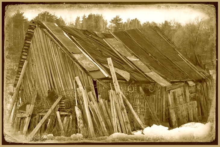 Старый сарай