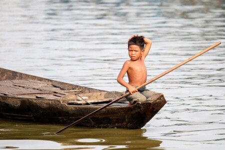 Cambodian boy