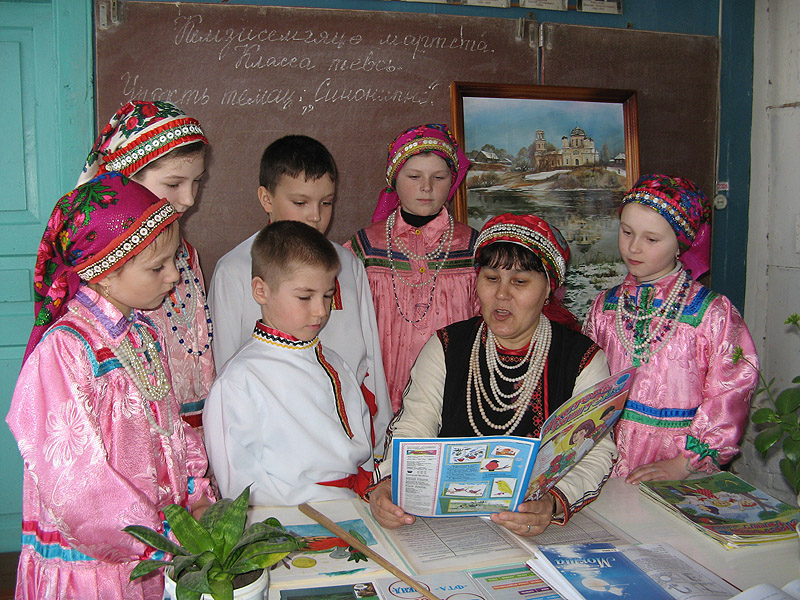 Сельская учительница