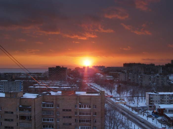 Закат на Второй речке