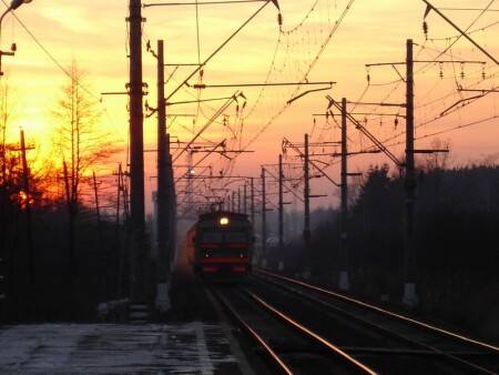 Вечерняя электричка