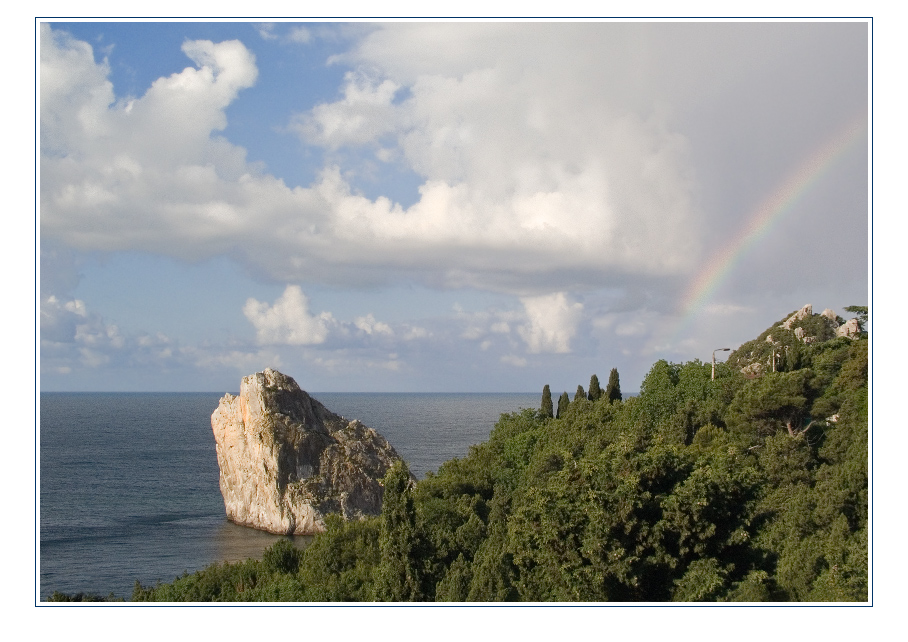 June rainbow .