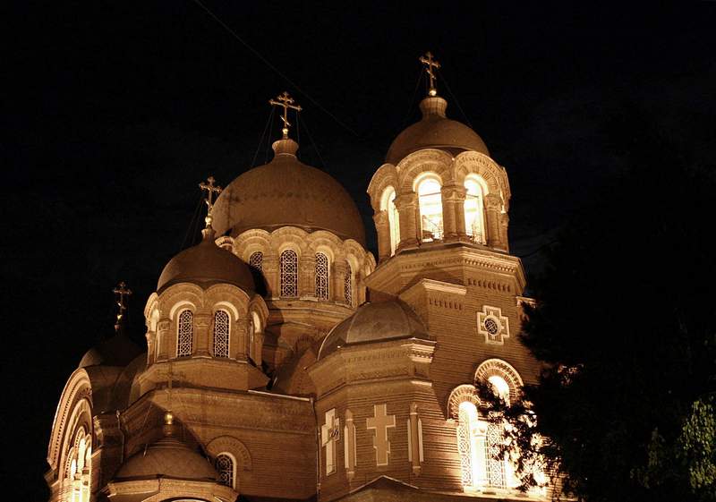 храмы города.Собор