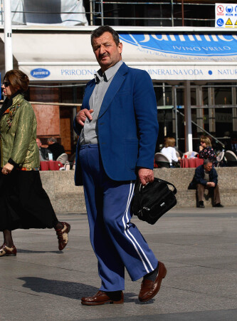 spring/summer collection 2007 (man in blue)