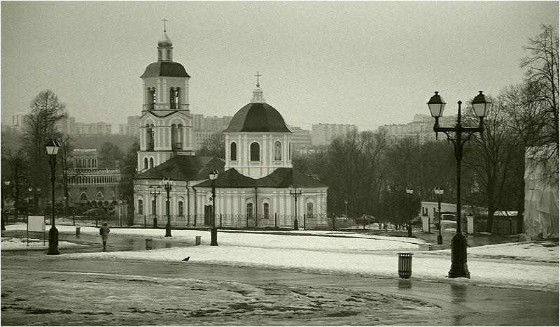 Снежно-дождливое начало весны