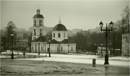 Снежно-дождливое начало весны